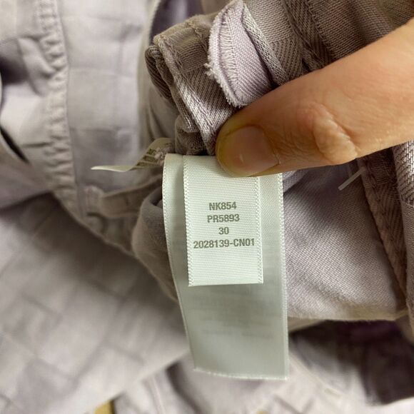 NWT Madewell Bermuda Shorts in Checkerboard Jacquard‎ Women's 30 Color Lavander - Picture 7 of 8